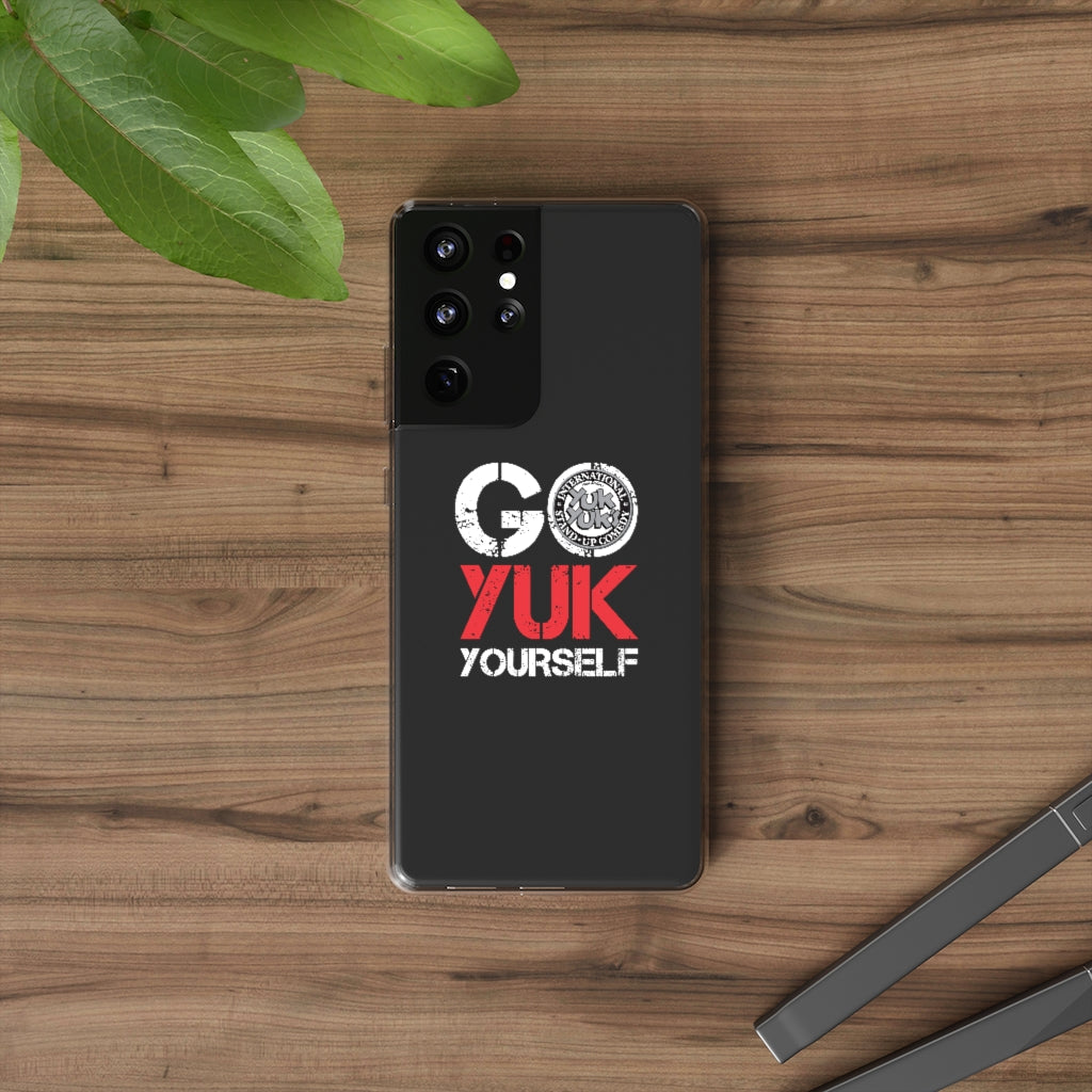 Go Yuk Yourself Clear Phone Cases
