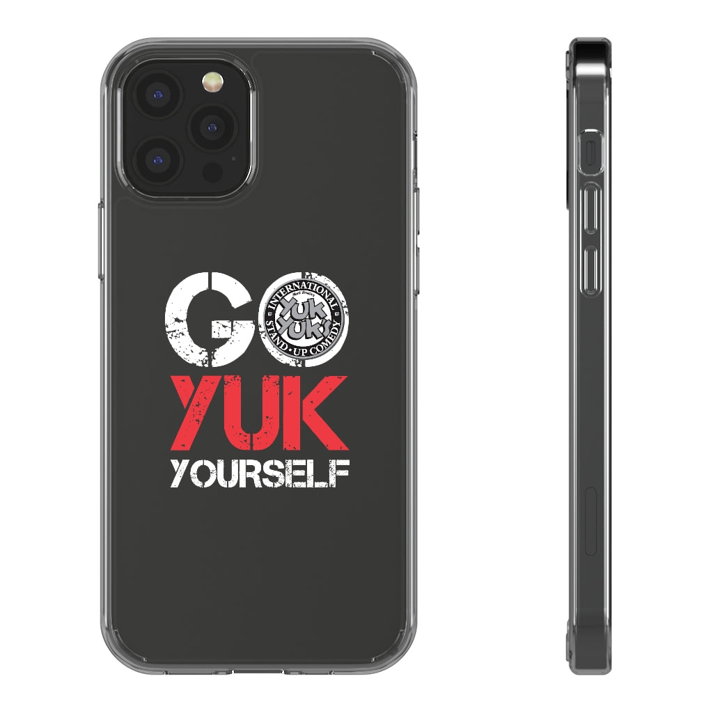 Go Yuk Yourself Clear Phone Cases - Main Image