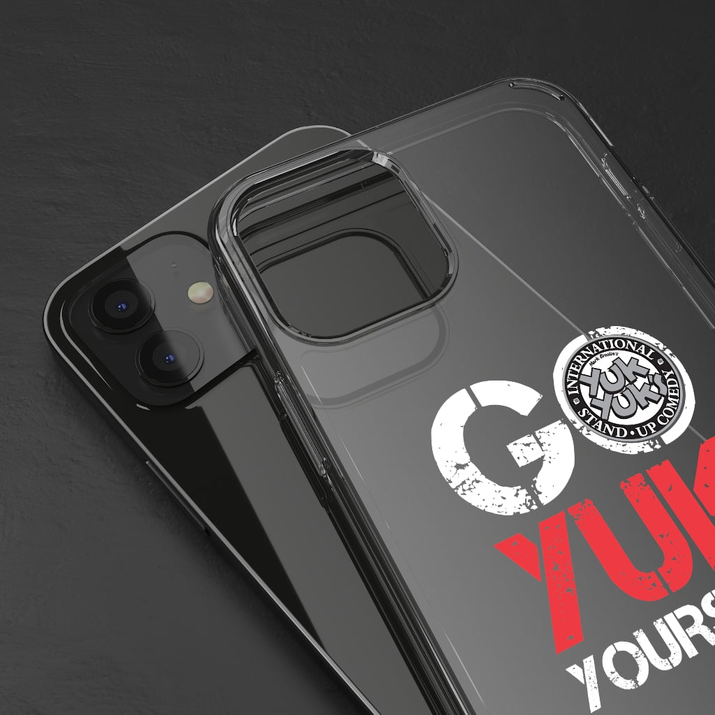 Go Yuk Yourself Clear Phone Cases